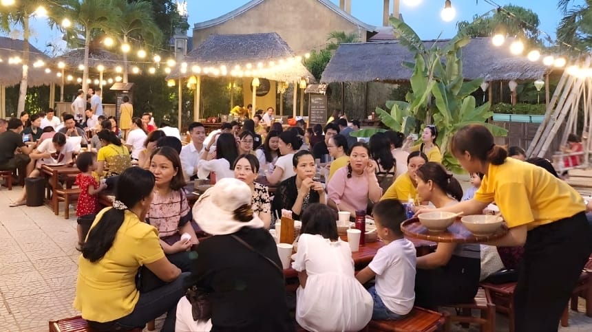 Khu ẩm thực Quảng Nam tại công viên ấn tượng Hội An