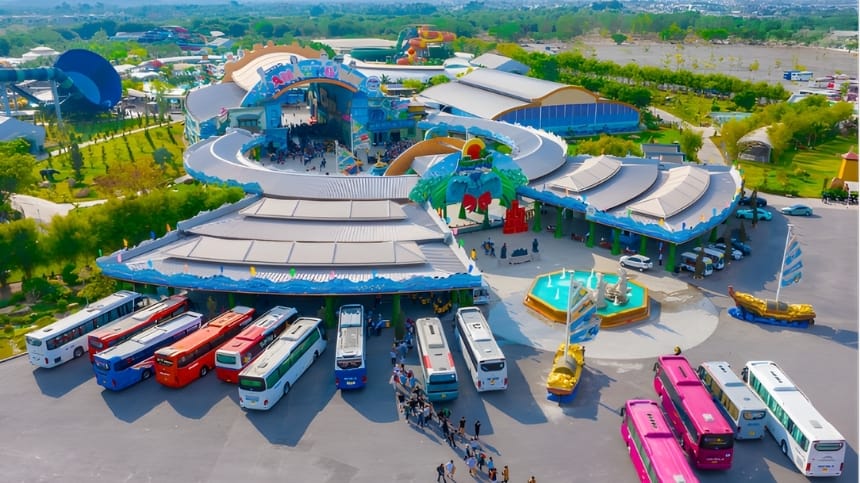 Khu ẩm thực và camping nghỉ chân