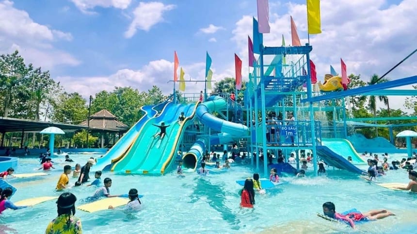 Khu bể nông thư giãn dễ chịu