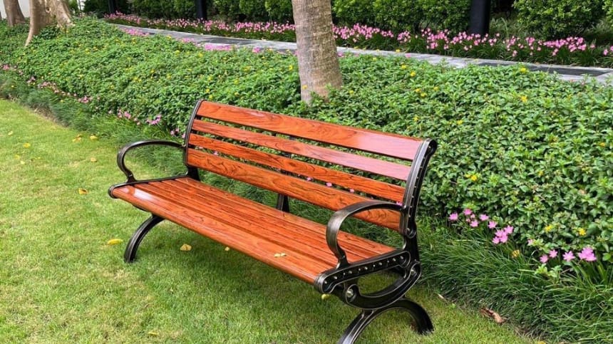 Khu ghế nghỉ ngắm cảnh yên bình