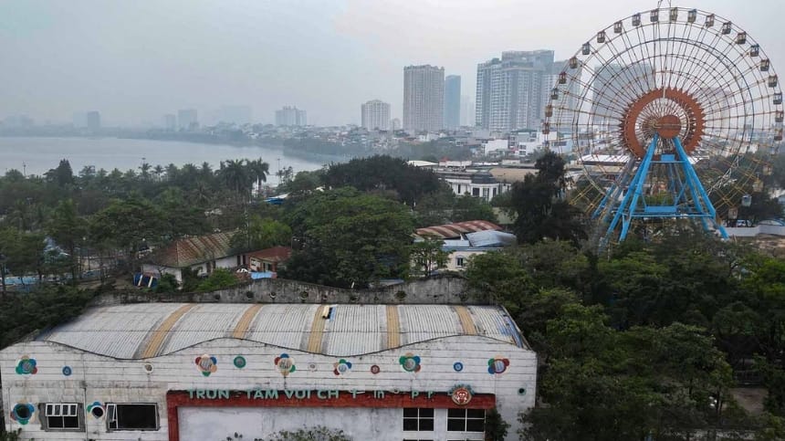 Khu Mặt Trời Mới ven hồ thư thái
