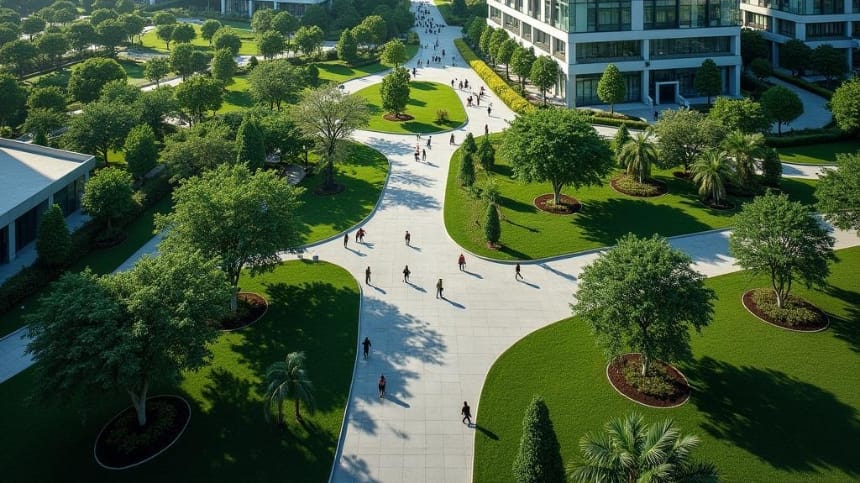 Khu trung tâm đào tạo và học tập