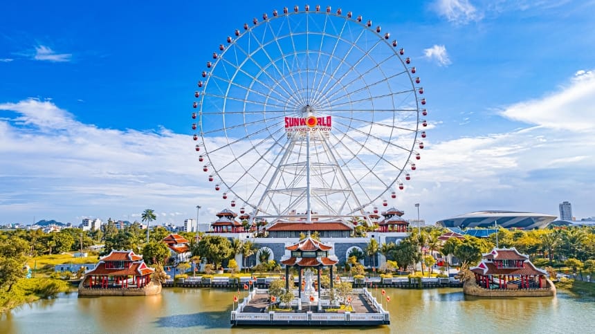 Khu văn hóa châu Á check-in đậm chất
