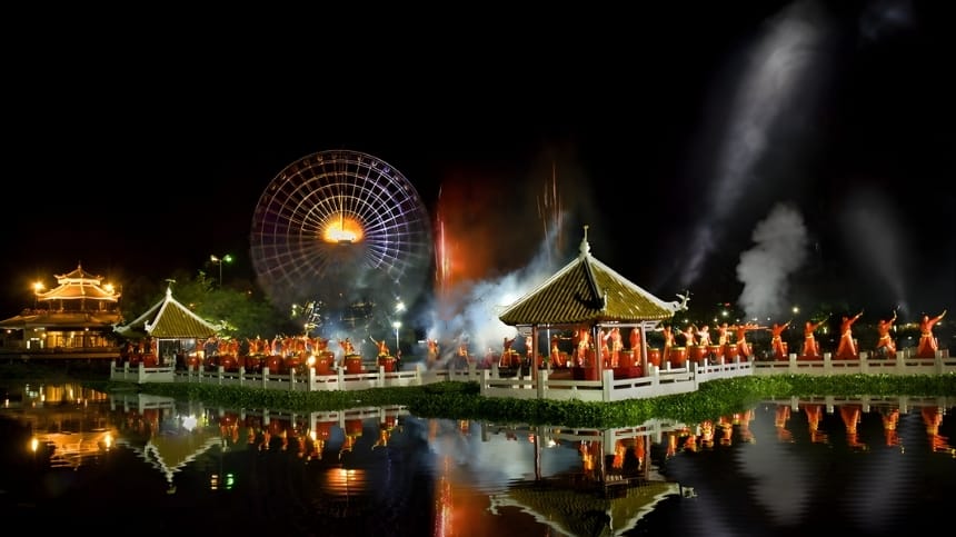 Kinh nghiệm đi công viên văn hóa Đầm Sen