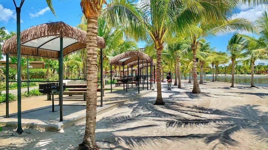 Lịch trình di chuyển phù hợp giữa các công viên