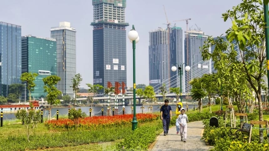 Lịch trình khám phá công viên quận 2 cho du khách