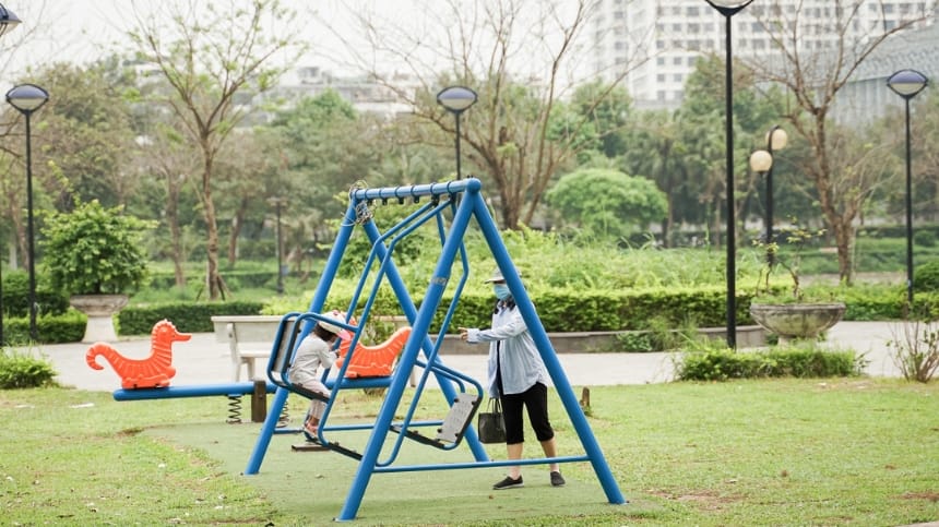 Lưu ý khi đến công viên Ngoại Giao Đoàn