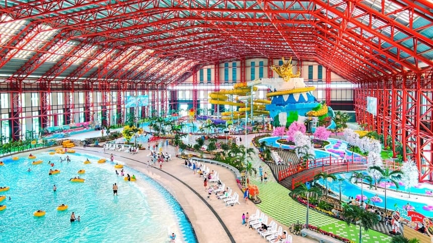 Mikazuki Water Park phong cách Nhật