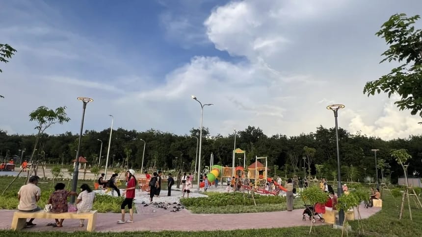 Thông tin cơ bản về công viên Tân Thạnh Tây