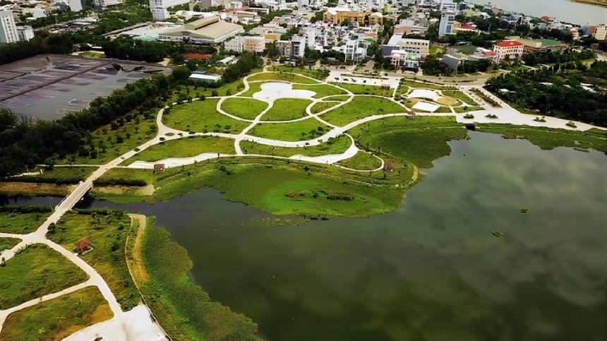 Tổng quan về không gian công viên Thanh Niên