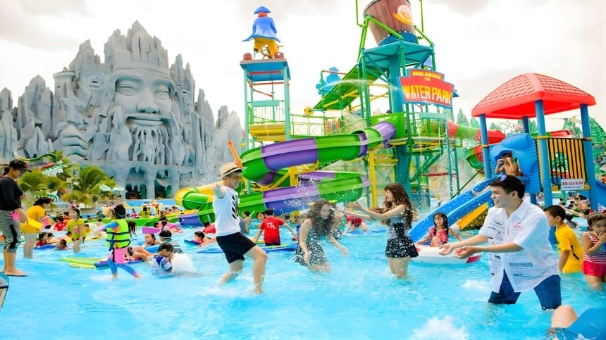 Trải nghiệm vui chơi tại công viên Suối Tiên cực vui