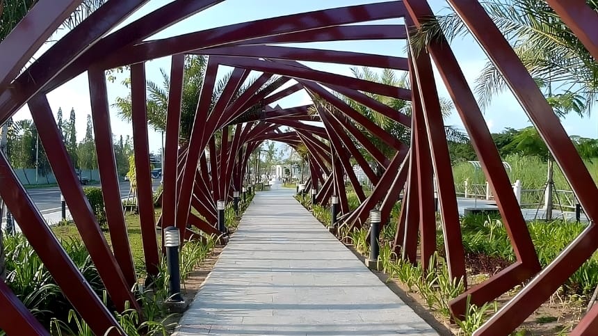 Vài nét đặc trưng của công viên sông Hậu