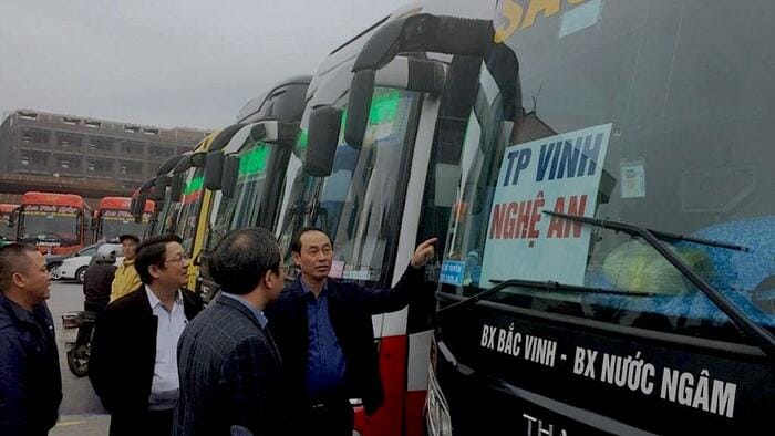 Bến xe Nước Ngầm có vị trí thuận lợi dễ dàng tiếp cận hành khách