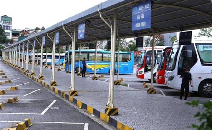 Bến xe Nước Ngầm phục vụ đa dạng chuyến liên tỉnh