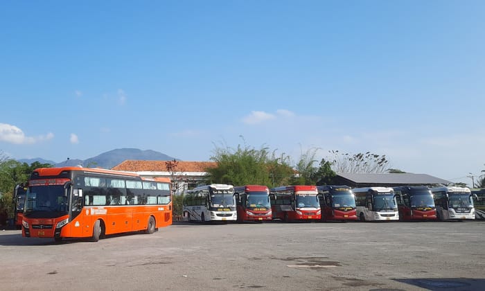 Bến xe Nam Thăng Long nằm ở khu vực nội đô Hà Nội