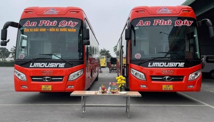 Thông tin một số lịch trình và tuyến đường chính của nhà xe