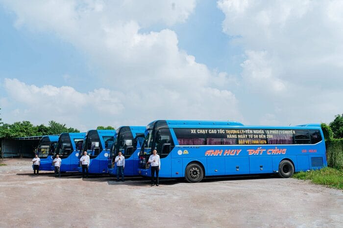 Lộ trình di chuyển tuyến Hà Nội - Hải Phòng được khách hàng luựa chọn