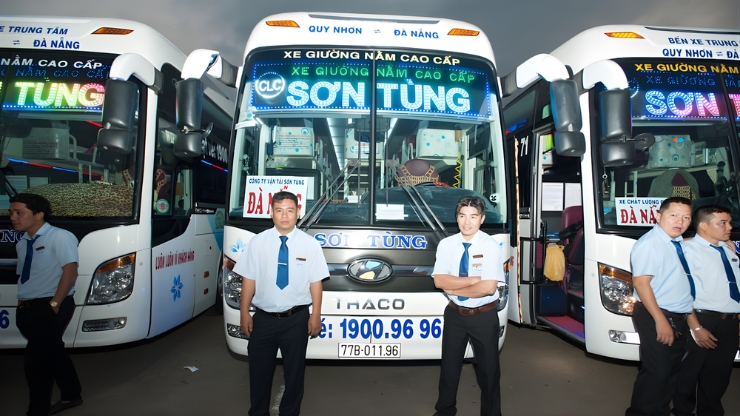 Nhà xe chạy nhiều tuyến đường tại miền Trung