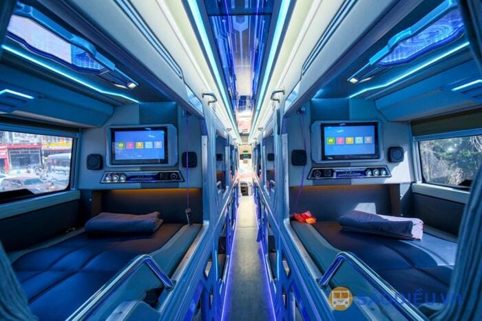 Những dòng xe Hà Nội - Đà Nẵng của Nhà xe Dương Vũ