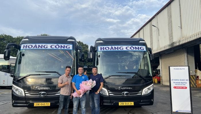 Các điểm đón trả khách của nhà xe Hoàng Công