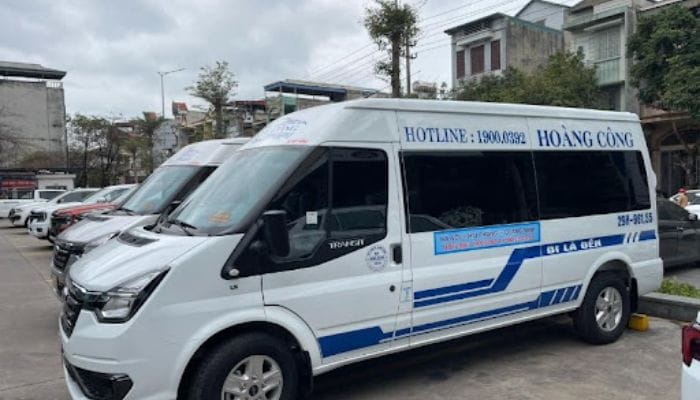 Nhà xe Hoàng Công cung cấp dịch vụ vận tải hàng hoá