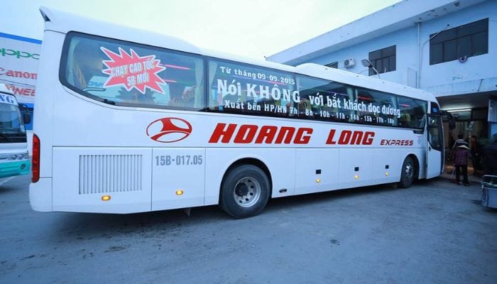 Nhà xe Hoàng Long có hệ thống xe Limousine đa dạng