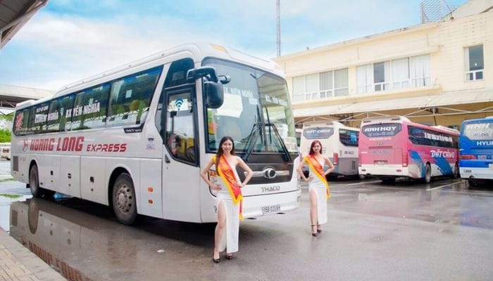 Dịch vụ vận chuyển hành khách của nhà xe Hoàng Long khu vực Hà Nội - Hải Phòng