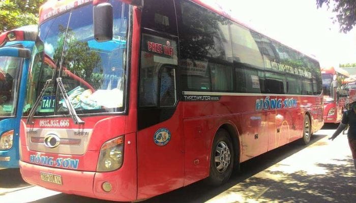 Thông tin địa chỉ văn phòng nhà xe Hồng Sơn