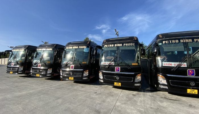 Bảng giá vé nhà xe Petro Bình Phước tham khảo