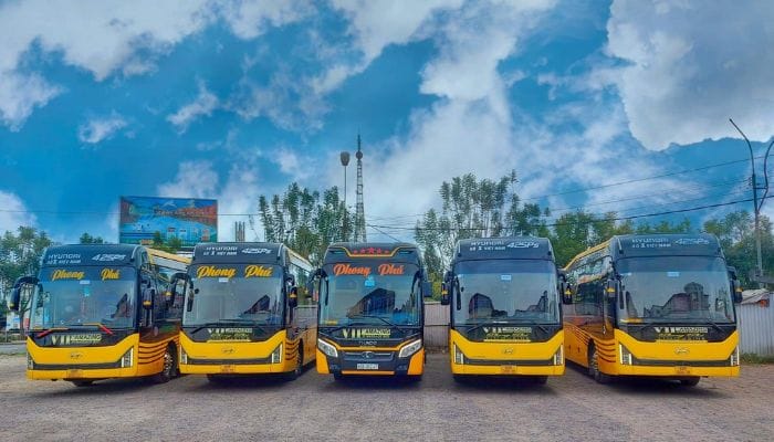 Nhà xe Phong Phú có địa chỉ văn phòng rộng rãi tại phía Nam và Tây Nguyên