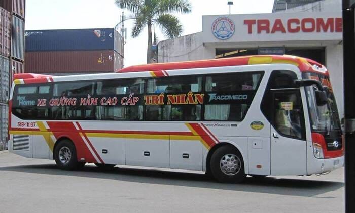 Thông tin về lịch trình di chuyển của Nhà xe Trí Nhân