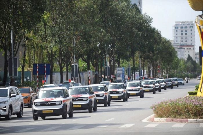 Đội xe Taxi 123 Bắc Ninh đông đảo, cung cấp đa dạng dịch vụ