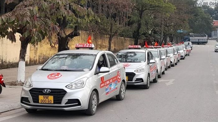 123 Hà Nội là hãng taxi uy tín, quen thuộc với nhiều doanh nghiệp khu vực