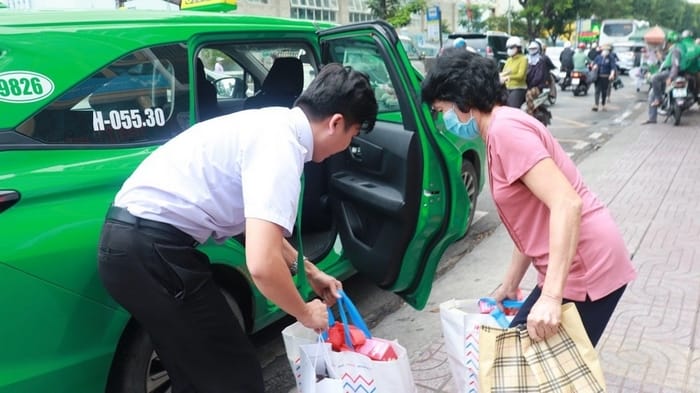 Giá cước taxi Mai Linh Bắc Giang luôn hiển thị trên công tơ mét, khách hàng có thể theo dõi khi di chuyển