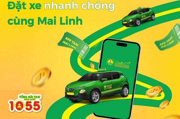 Taxi Mai Linh Nha Trang cung cấp 3 cách đặt xe, trong đó sử dụng app tối ưu nhất