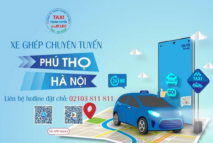 Taxi Thanh Tuyền là hãng lớn, cạnh tranh, chuyên nghiệp tại Phú Thọ