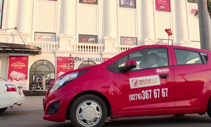 Taxi Sao Đỏ có mức giá hợp lý cùng dịch vụ tận tâm
