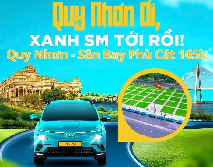 Taxi Xanh mở rộng SM dịch vụ vận tải đến Quy Nhơn, mang lại trải nghiệm khác biệt