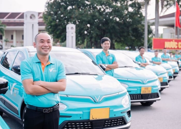Taxi Xanh Vĩnh Long toàn bộ sử dụng xe hybrid và điện, thân thiện với môi trường