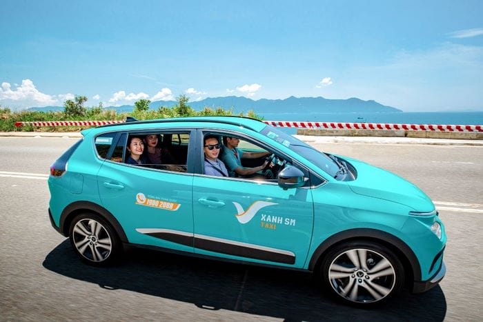 Taxi Xanh Vũng Tàu sử dụng hoàn toàn xe điện VinFast