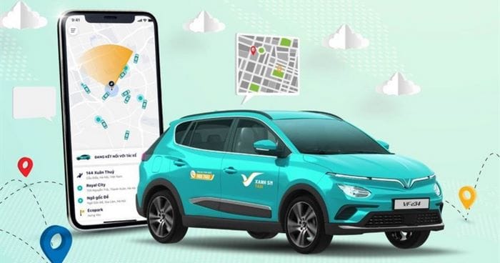 Khách hàng có thể tra cứu giá cước, theo dõi lộ trình khi đi taxi Xanh Vũng Tàu