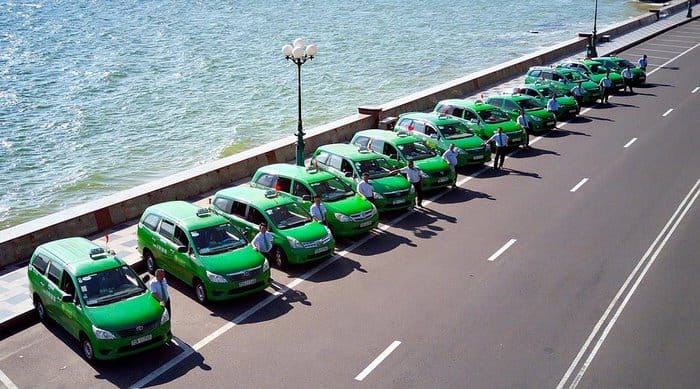 Hãng taxi Xuyên Mộc Mai Linh có đội xe đông đảo, dễ gọi xe khi có nhu cầu