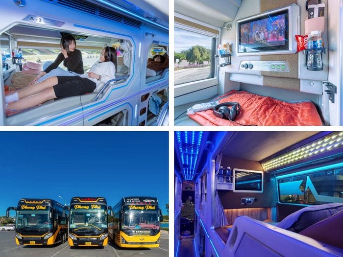 Phong Phú cung cấp trải nghiệm hiện đại, cao cấp với dòng xe giường nằm đi Đà Lạt