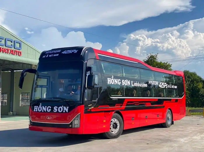 Nhà xe Tây Ninh đi Vũng Tàu Hồng Sơn chuyên phục vụ xe giường nằm 40–44 chỗ chất lượng cao