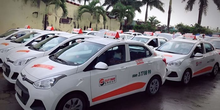 Sun Taxi có tốc độ điều xe nhanh chóng, kể cả giờ cao điểm